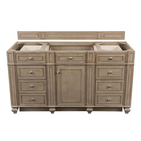 James Martin Vanities Bristol 60in Single Vanity Whitewashed Walnut 157-V60S-M-WW